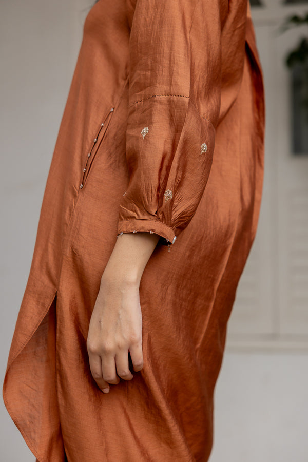 Lace kurta
