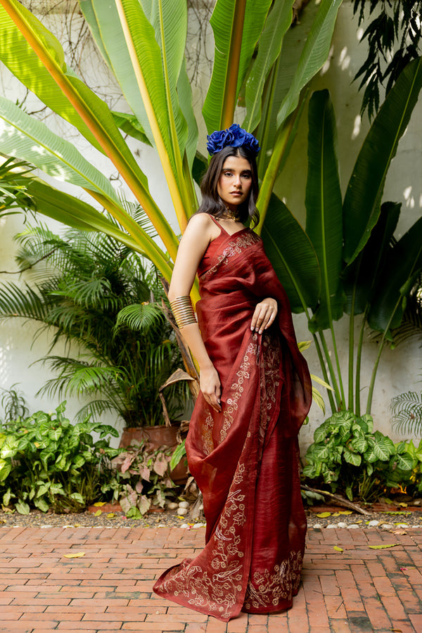 Maharani Saree - organza silk