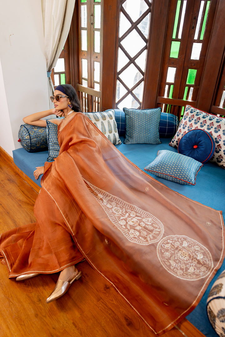 Harini Saree- Organza silk