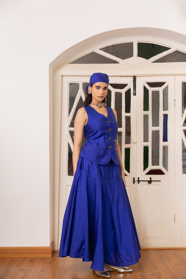 Godet skirt