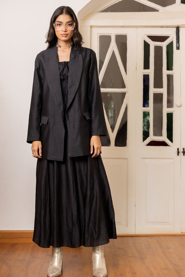 Silk Blazer