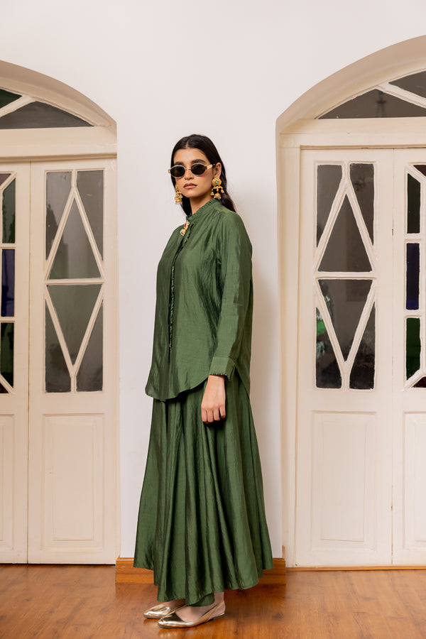 Godet skirt