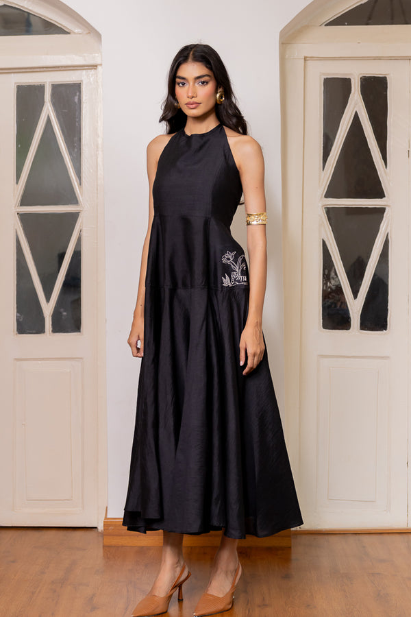Halter neck dress
