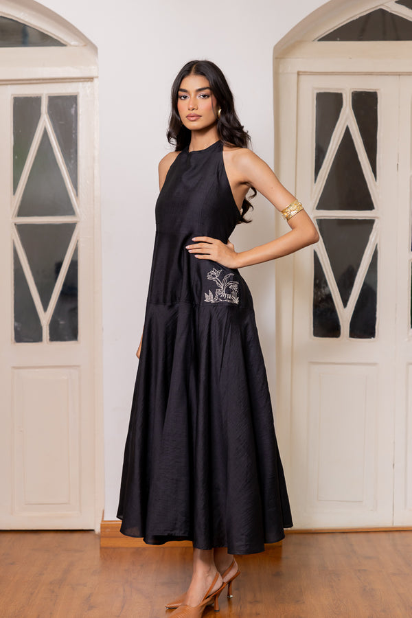 Halter neck dress