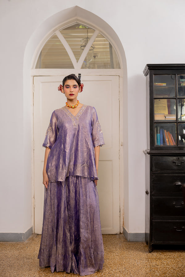 Yashvi Peplum and Skirt Set
