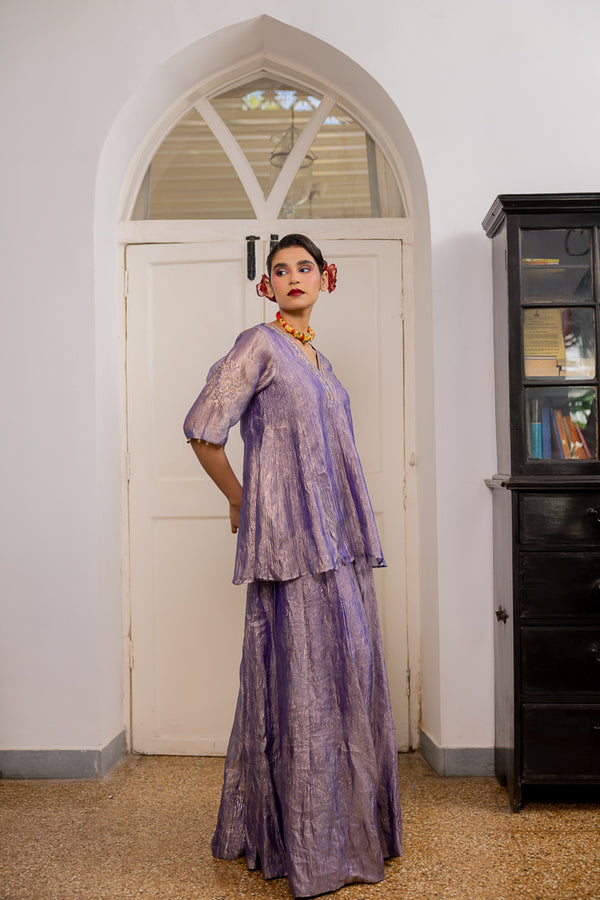 Yashvi Peplum and Skirt Set