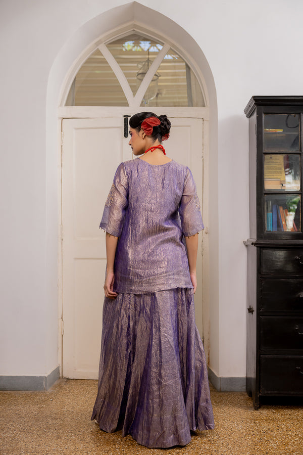 Yashvi Peplum and Skirt Set