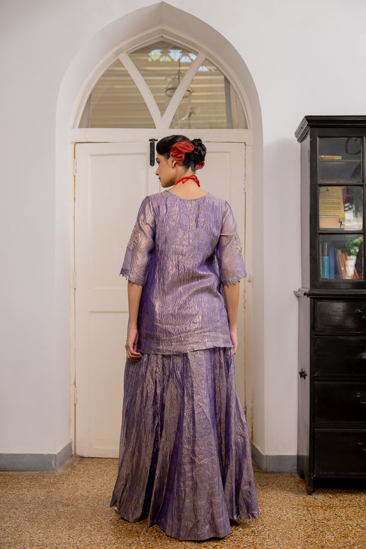 Yashvi Peplum and Skirt Set