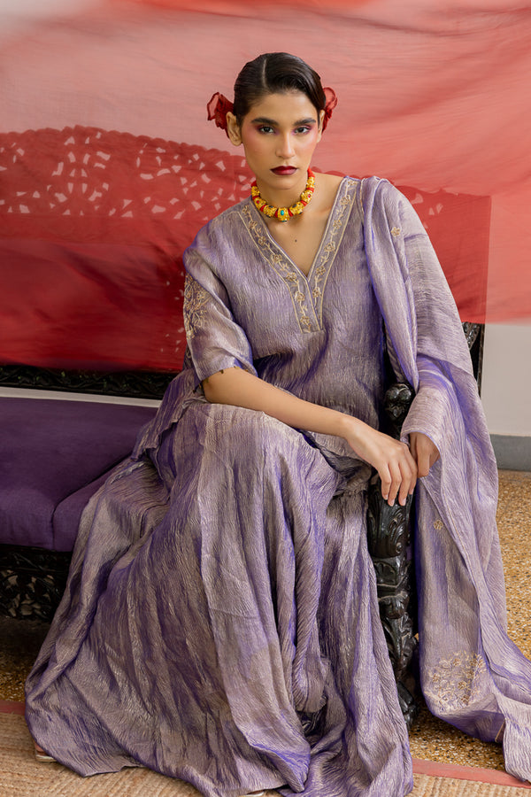 Yashvi Peplum and Skirt Set