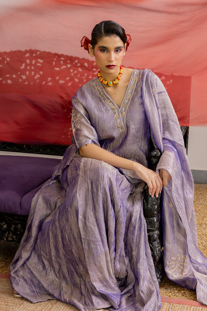 Yashvi Peplum and Skirt Set