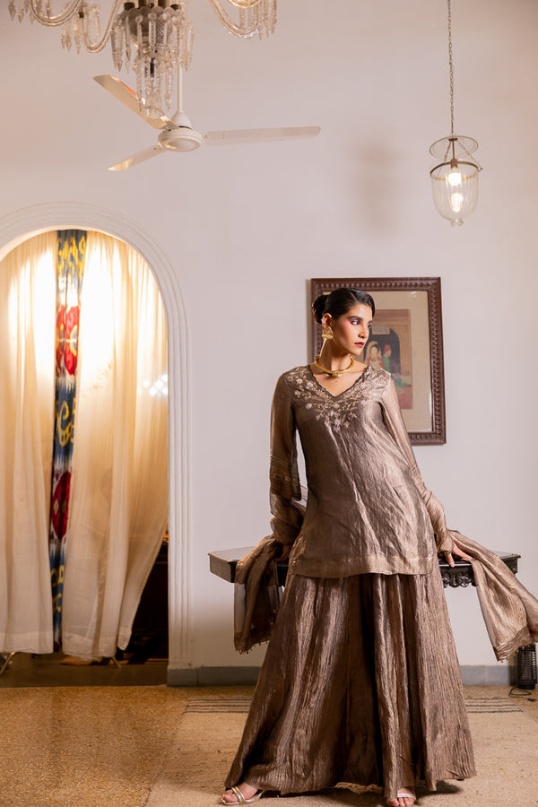 Chandni Sharara Kurta Set