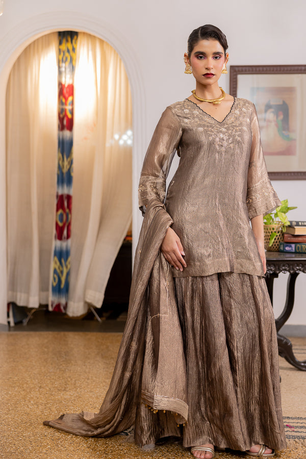 Chandni Sharara Kurta Set