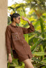 Linen Sandra Shirt - Chocolate Brown