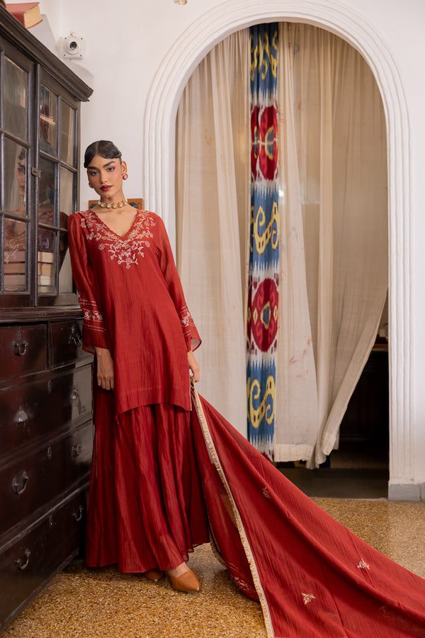 Chanderi dupatta
