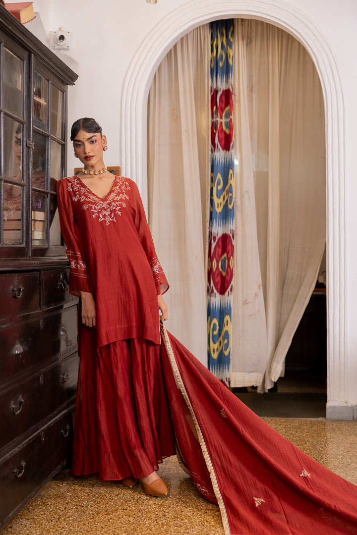 Chanderi dupatta