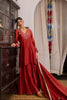 Rohini sharara kurta set- Red