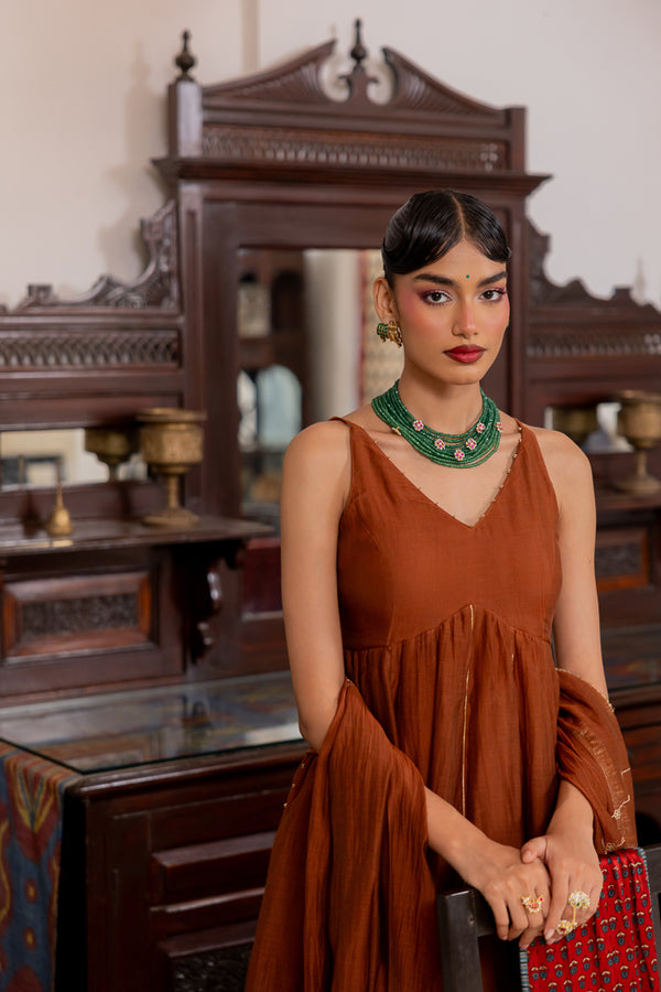 Back Knot Kurta with pants