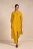 Madhurima Silk Kurta Set - Yellow