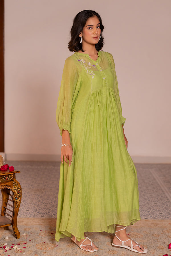 Pushp chanderi dress