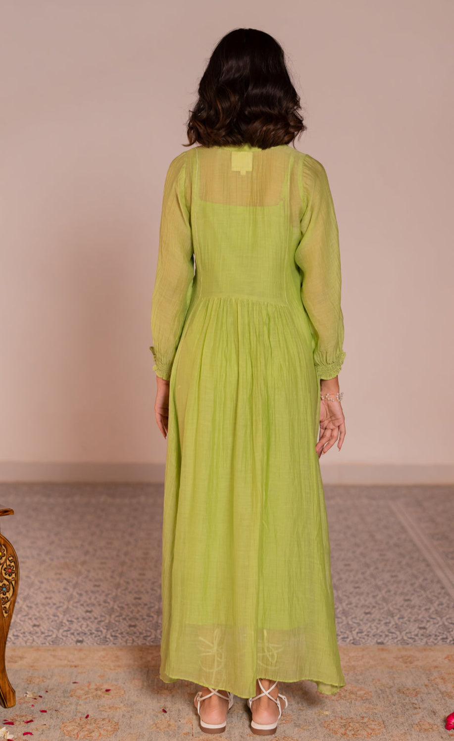 Pushp chanderi dress