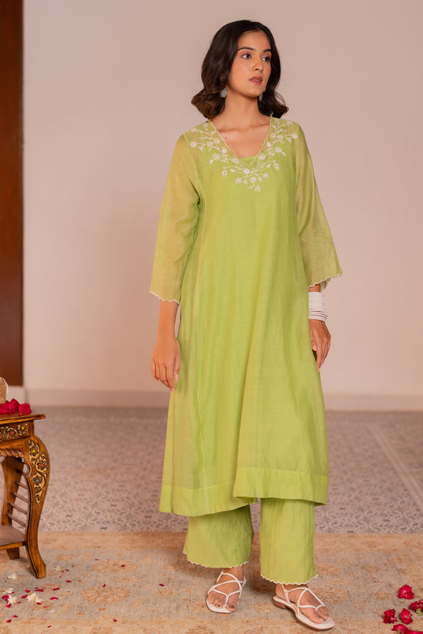 Anar jaal kurta set