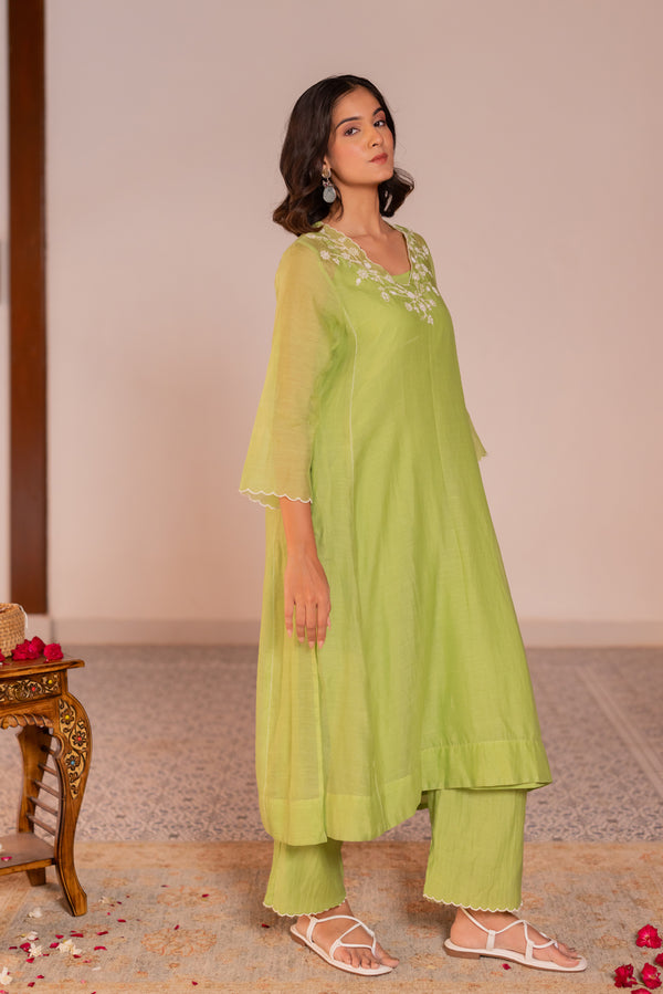 Anar jaal kurta set