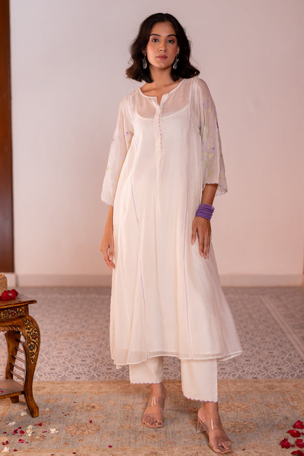 Side kali kurta set