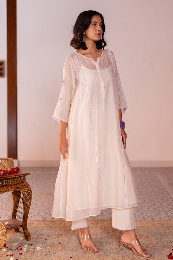 Side kali kurta set