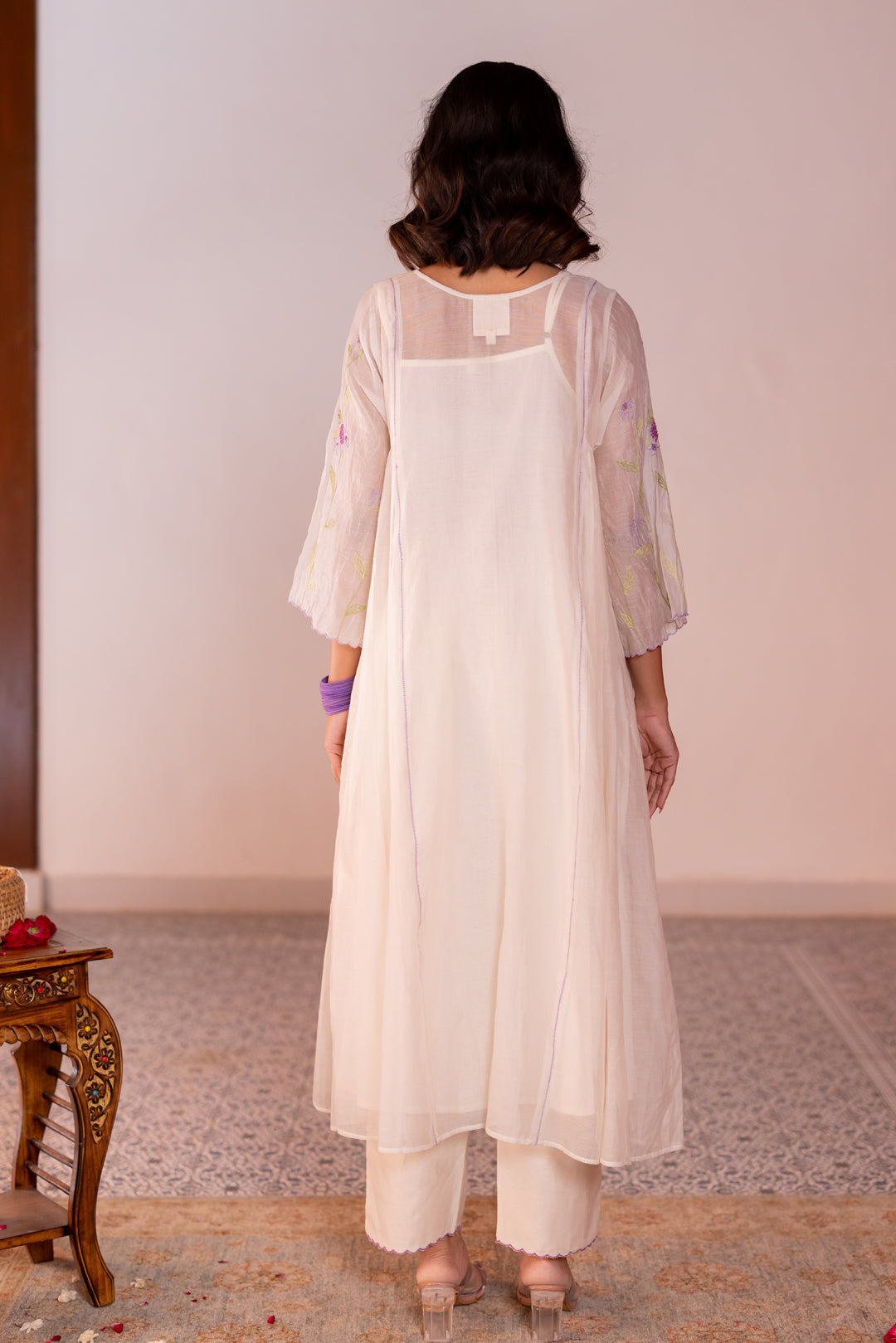 Side kali kurta set