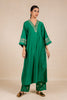 Rajrani Embroidered Silk Kurta Set - Green