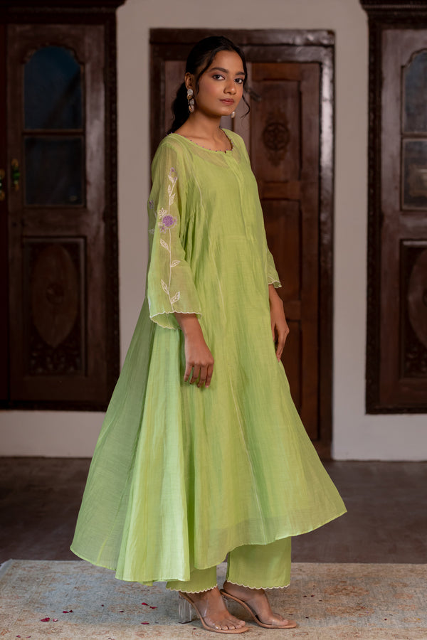 Side kali kurta set