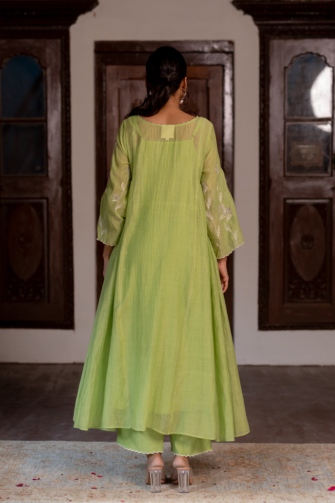 Side kali kurta set