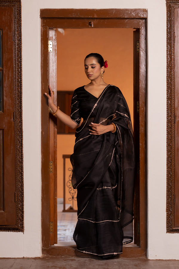 Pushp ananas saree