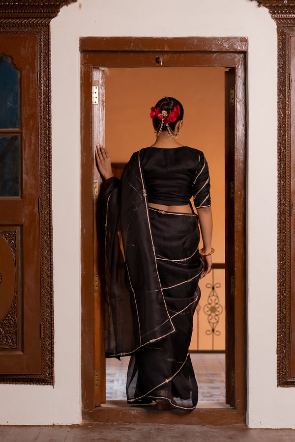 Pushp ananas saree