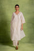 Chandrika Silk Kurta Set - Off white