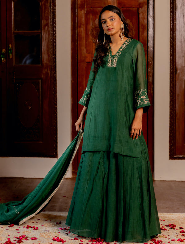 Shurbhi sharara kurta set