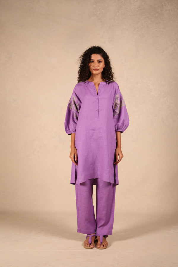 Linen Short kurta