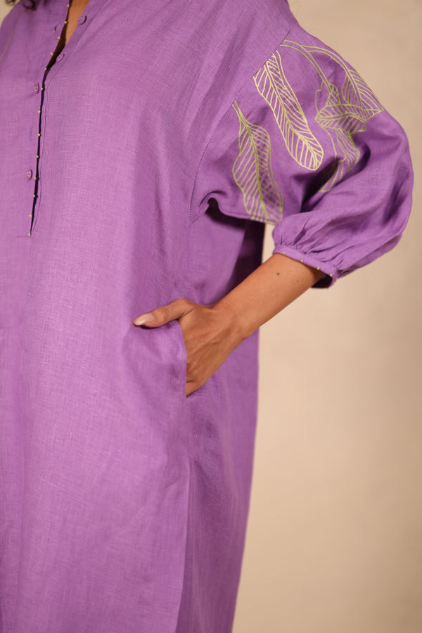 Linen Short kurta