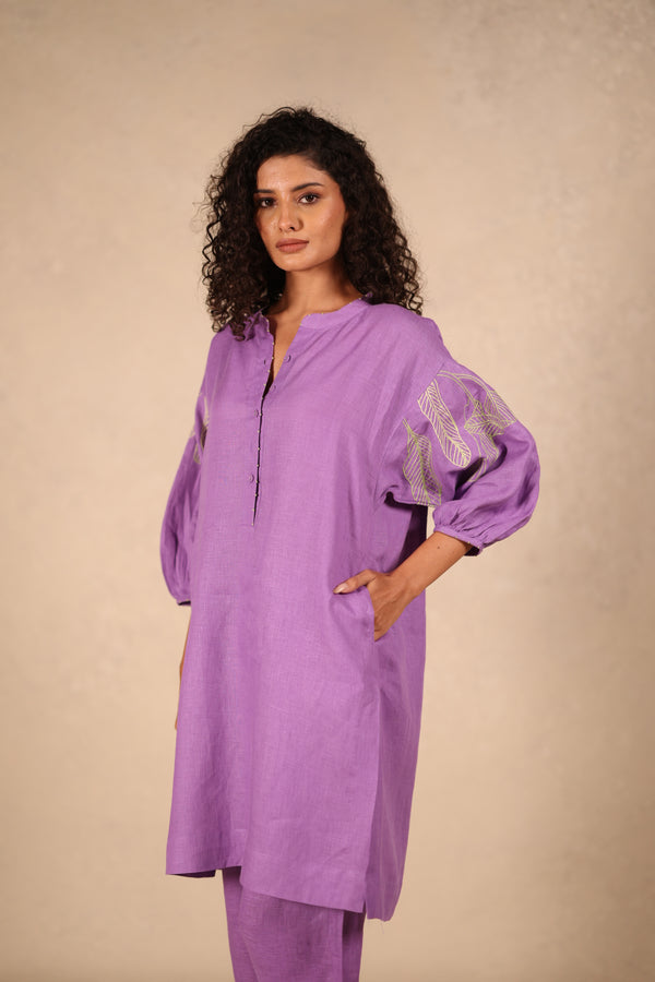 Linen Short kurta