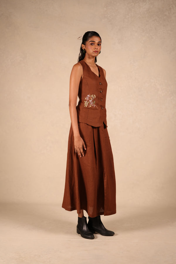 Linen Bagh Vest