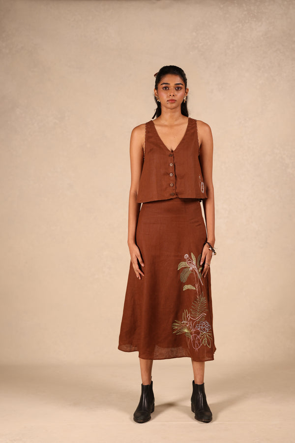 Linen Vest