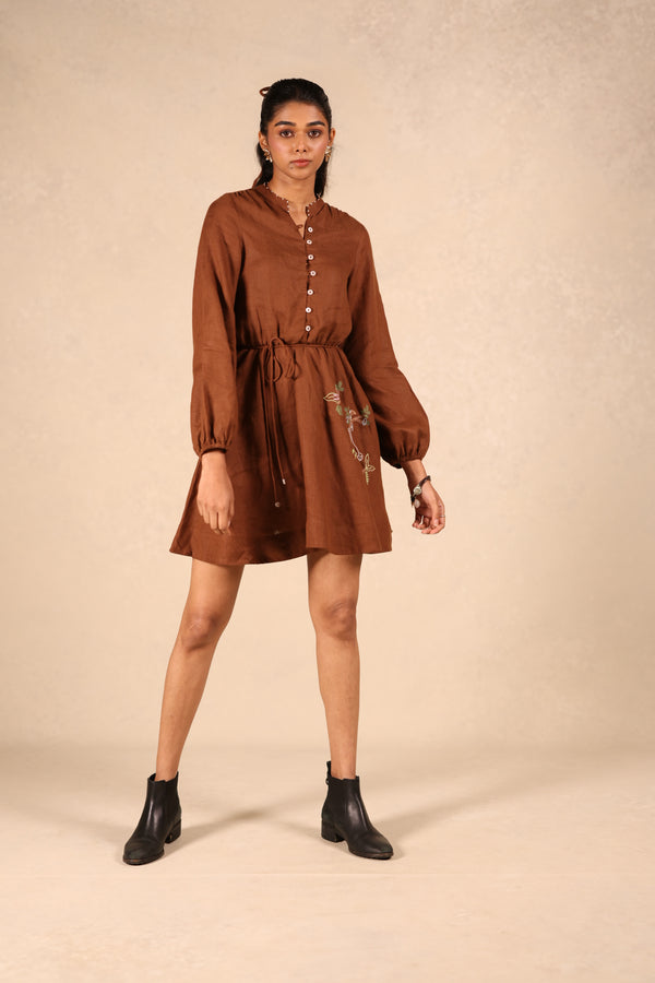 Drawstring dress