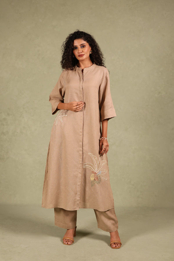 Linen Demi Kurta