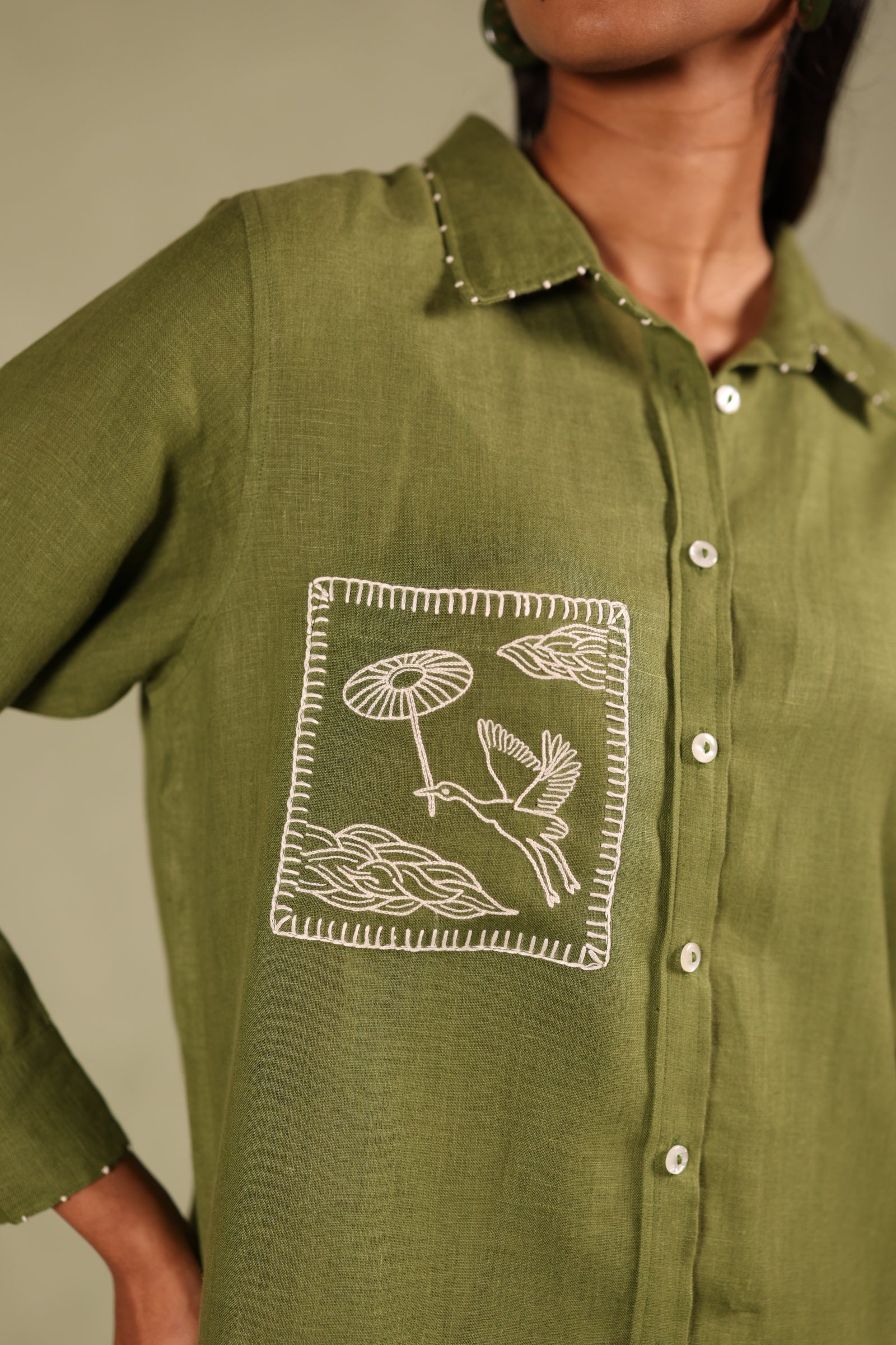 Linen Sandra shirt