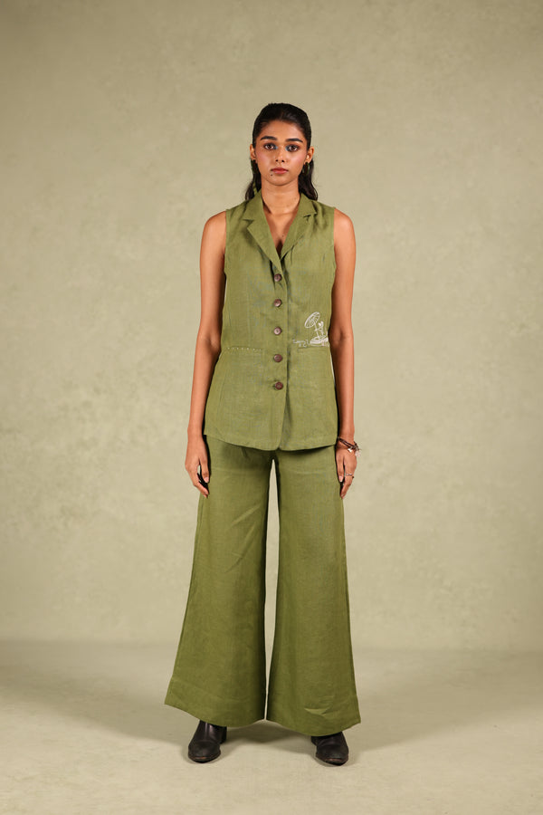 Linen Ruth blazer