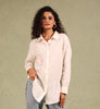 Cancer (Zodiac) Women Linen Shirt - Off white
