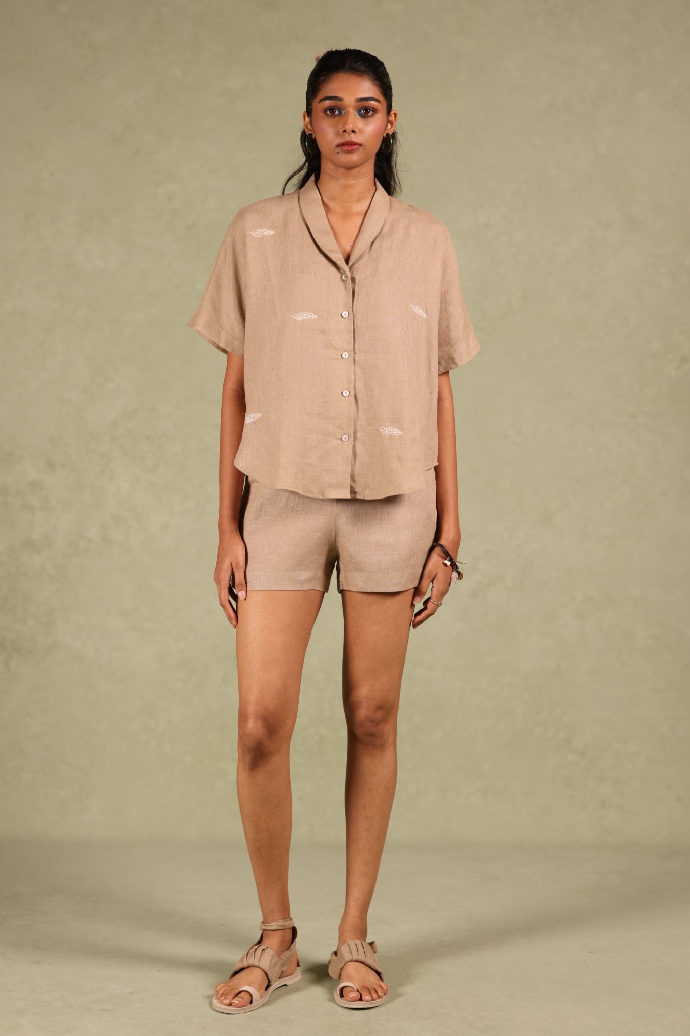 Shawl Collar Shirt