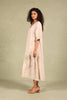 Linen Side Frill Dress