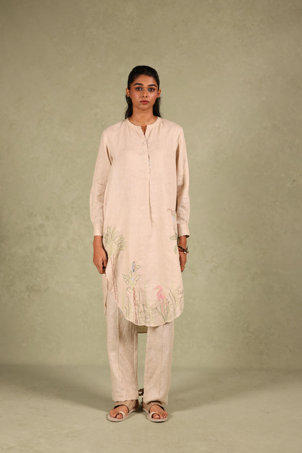 Linen Tropicool Kurta