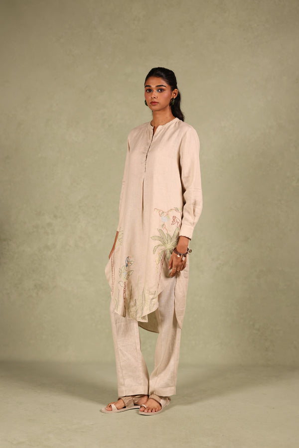 Linen Tropicool Kurta